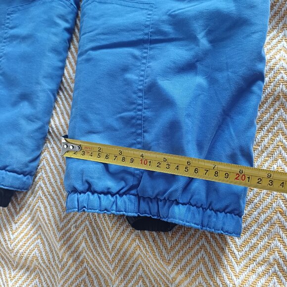 Vintage MOBIUS RANDONNEE Warm & Soft Women’s Blue Ski Snowboard Pants Size 10 - Picture 4 of 12